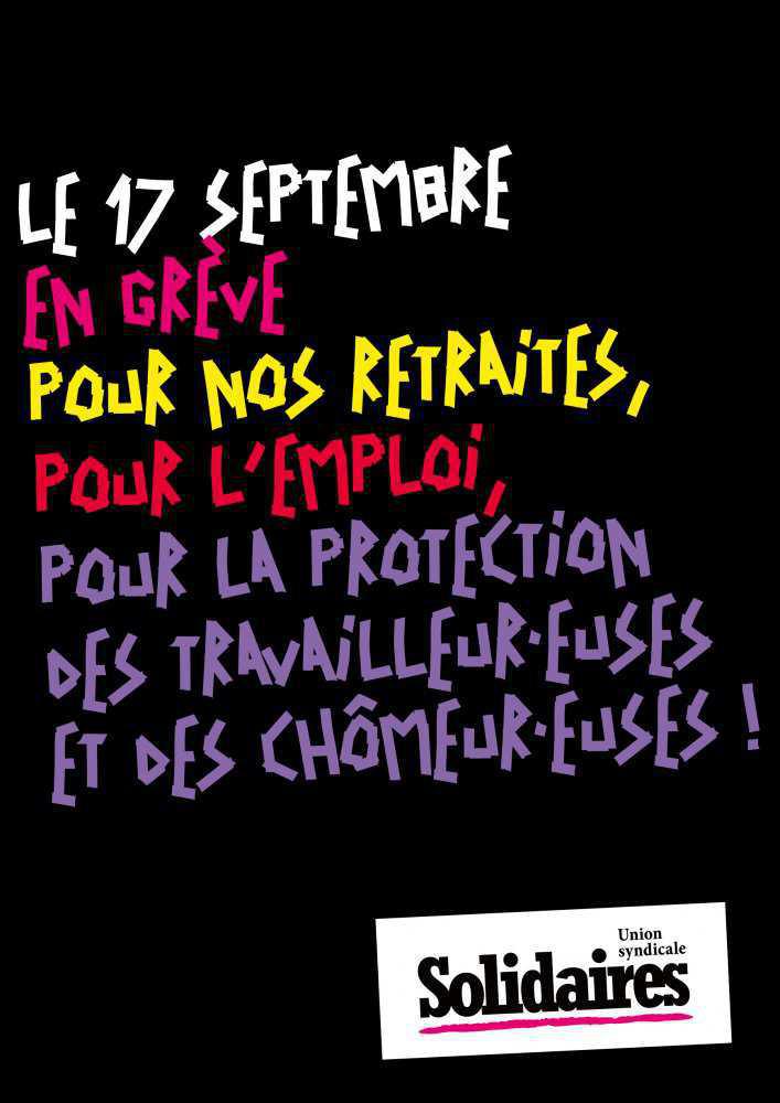 Crise, licenciements et précarité… une rentrée de lutte à préparer avec nos revendications ! Crise, licenciements et précarité… une rentrée de lutte à préparer avec nos revendications !