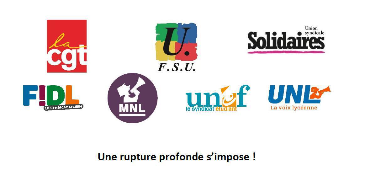 Une rupture profonde s’impose ! Une rupture profonde s’impose !