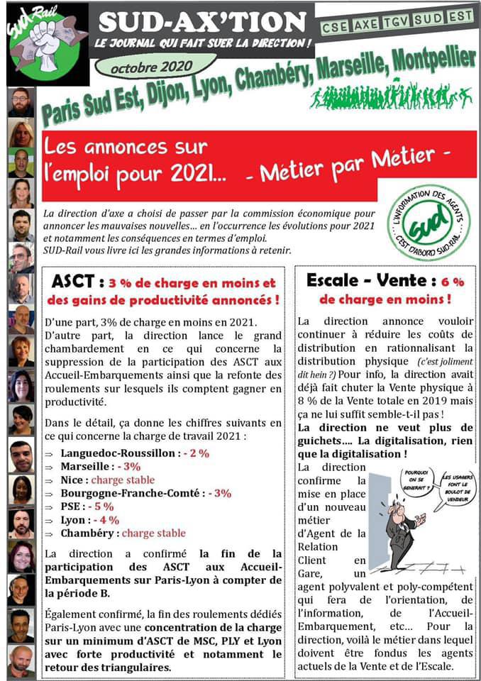 Les annonces sur l'emploi pour 2021
