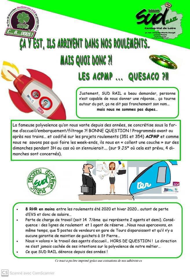 ACPMP...Ils arrivent dans nous roulements...