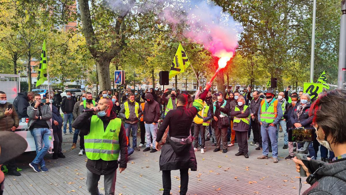 Rassemblement du 15/10/20 devant le Conseil Régional des Hauts de France