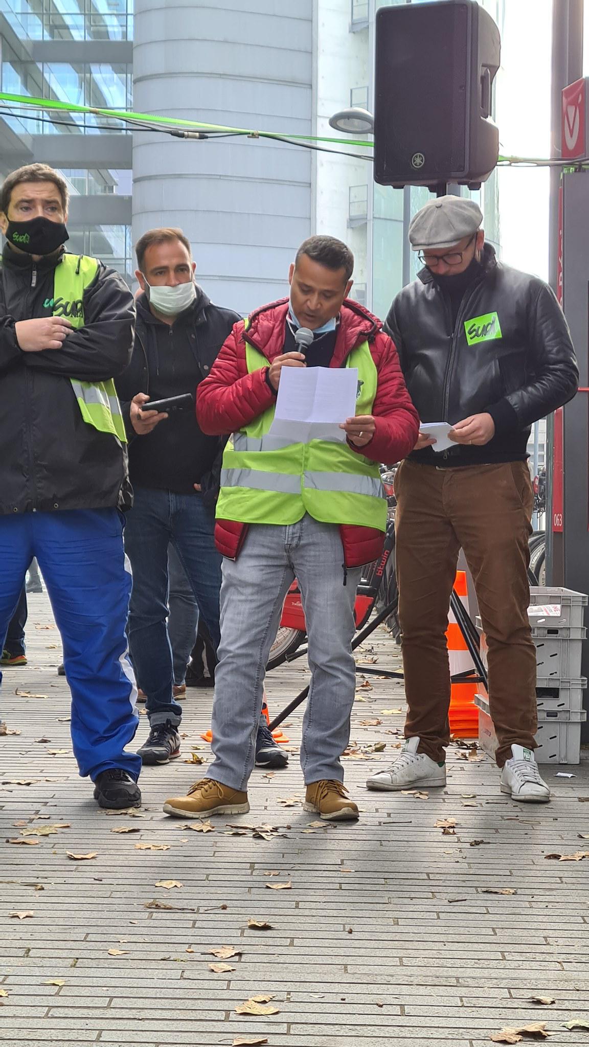Rassemblement du 15/10/20 : Les prises de parole à écouter...