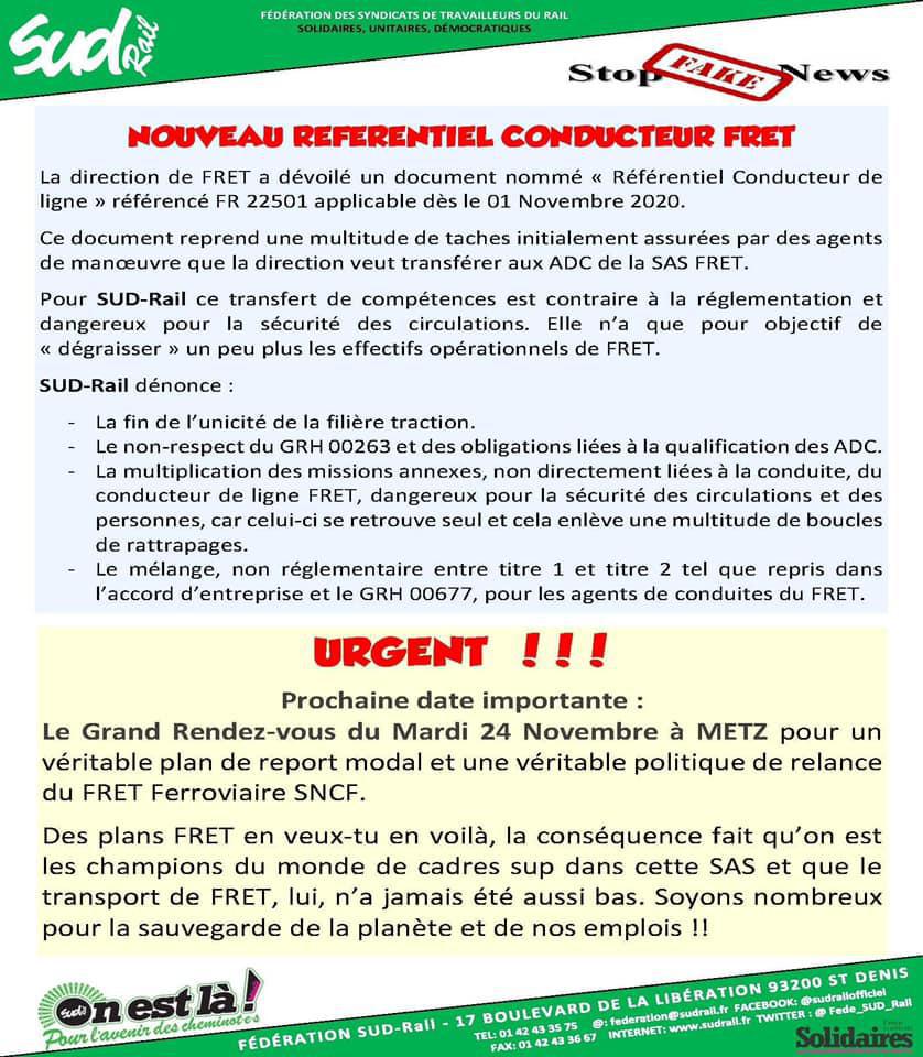 " Les Potins du FRET N°1"