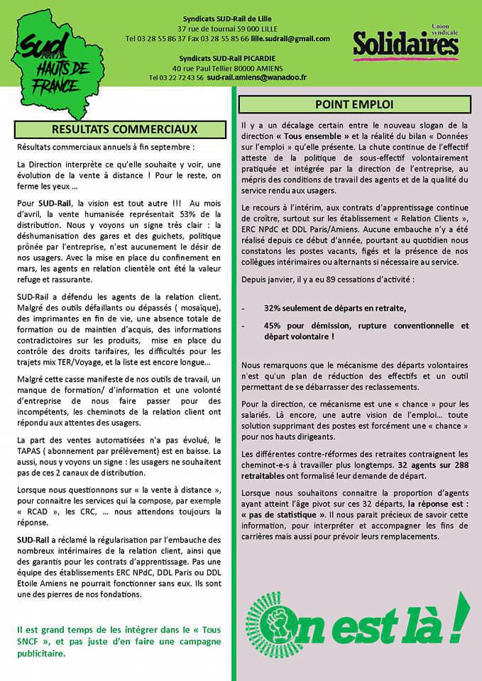 Ouverture à la concurrence, Covid, Emploi... 