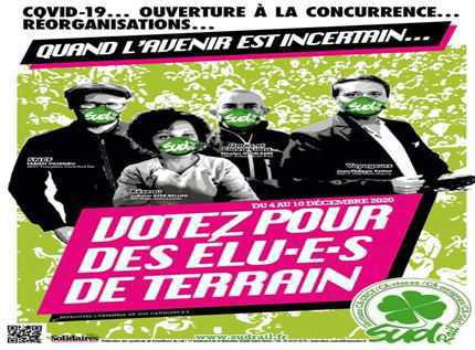 Vidéo : Votez et faites voter SUD Rail !