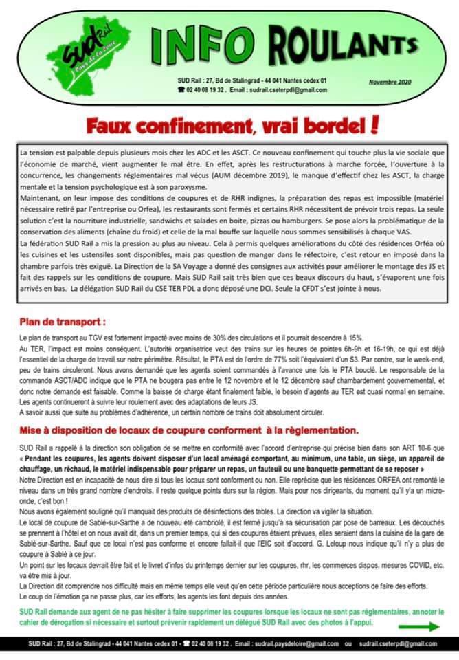 Faux confinement, vrai bordel !