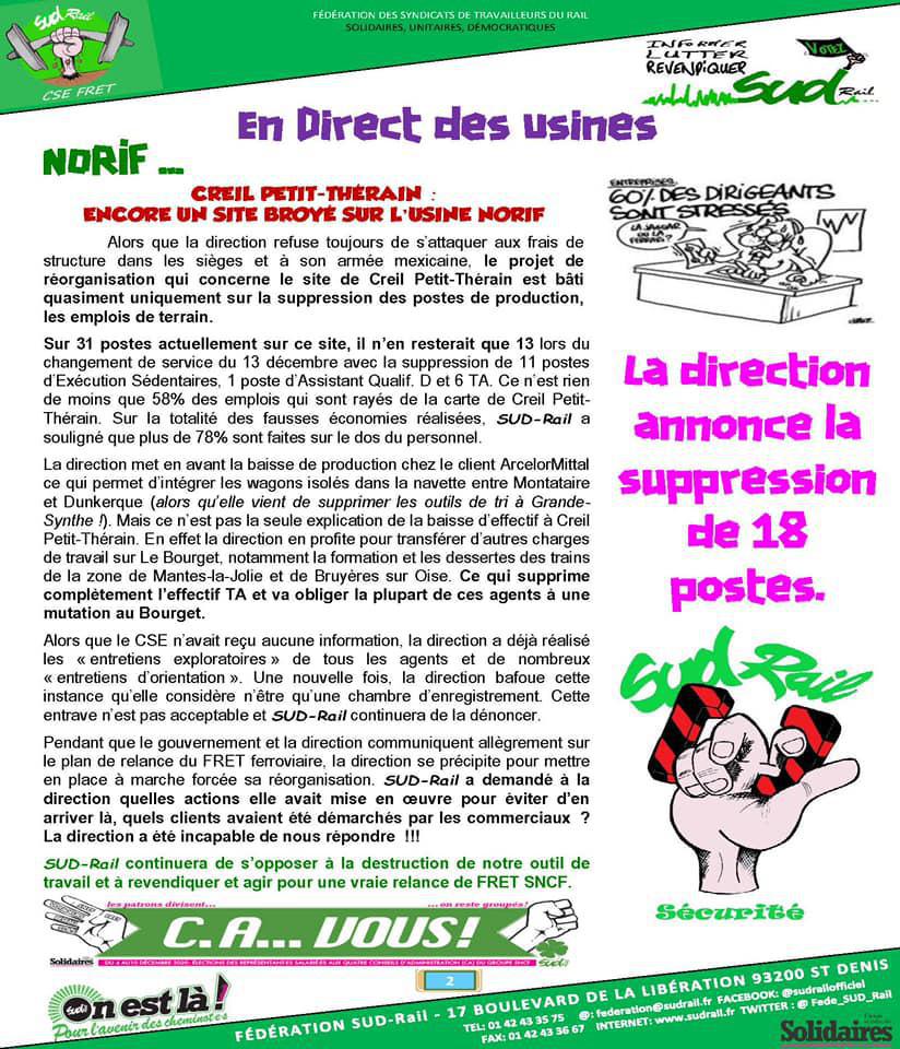Les potins du FRET n°3