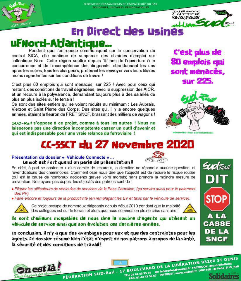 Les potins du FRET n°3