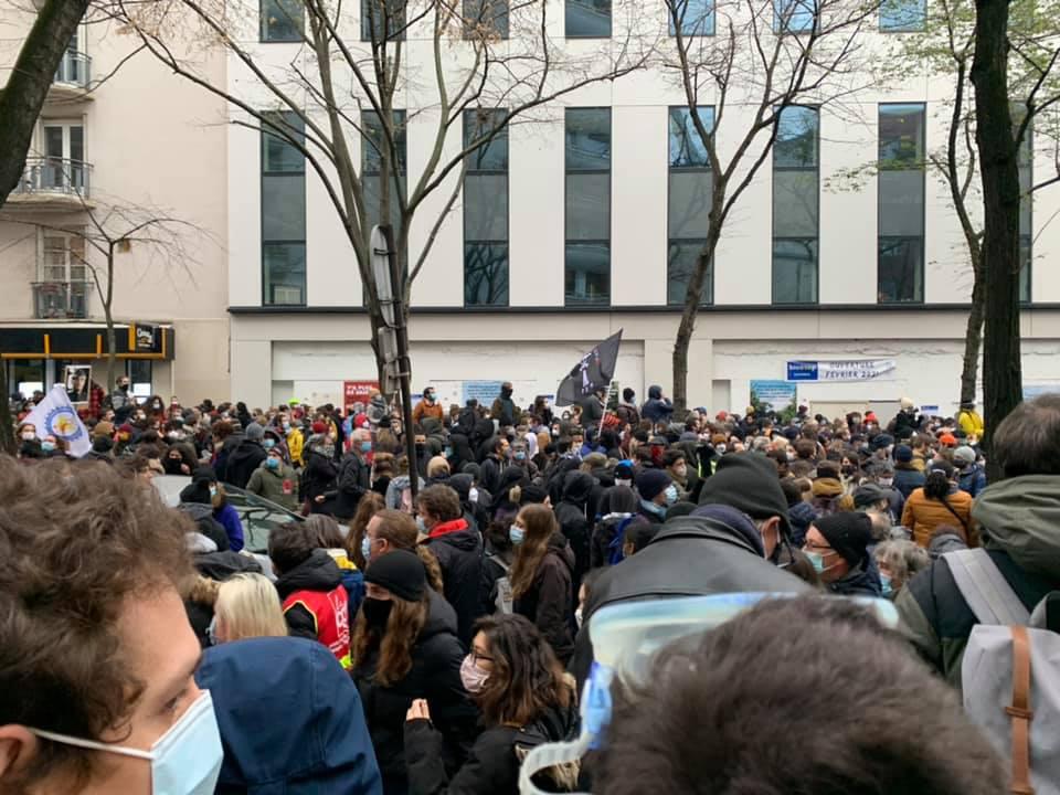 Manifestation du 5 Décembre contre la Loi Sécurité Globale, pour le droit au travail, l'emploi et les libertés...
