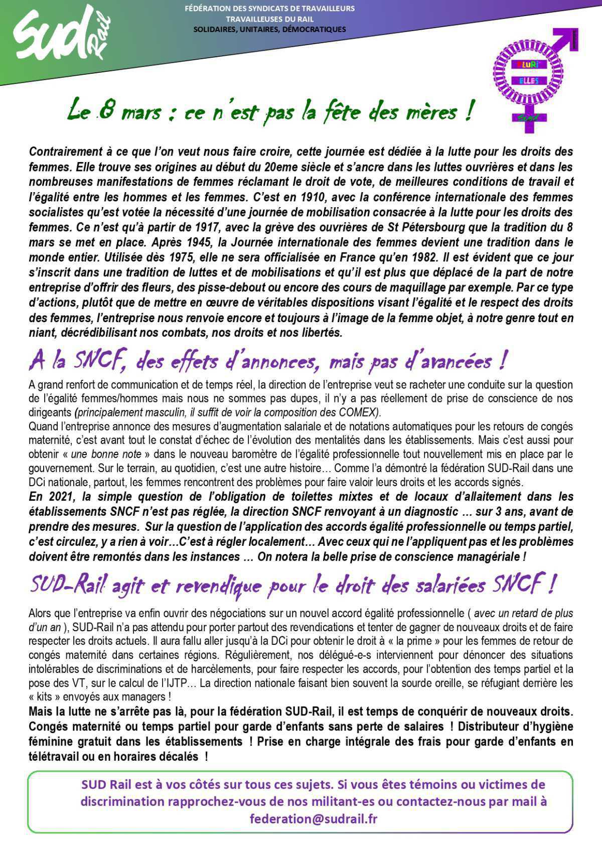 8 Mars : Grève Féministe ! 8 Mars : Grève Féministe !