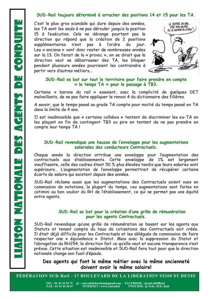 L'info ADC : Nous avons définitivement perdu la direction de la Traction