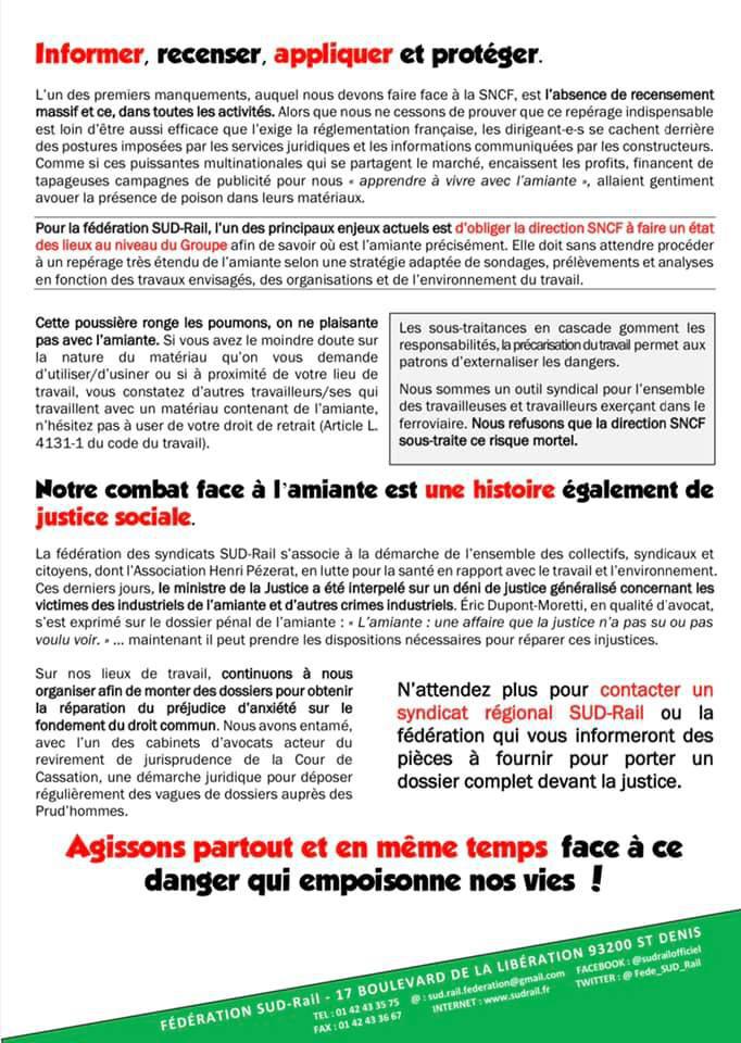 Un scandale dans le ferroviaire qui dure ! Un scandale dans le ferroviaire qui dure !