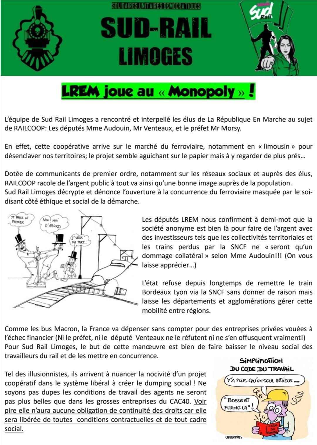LREM joue au "Monopoly"