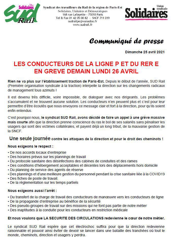 Traction en Luttes (Infos grève)