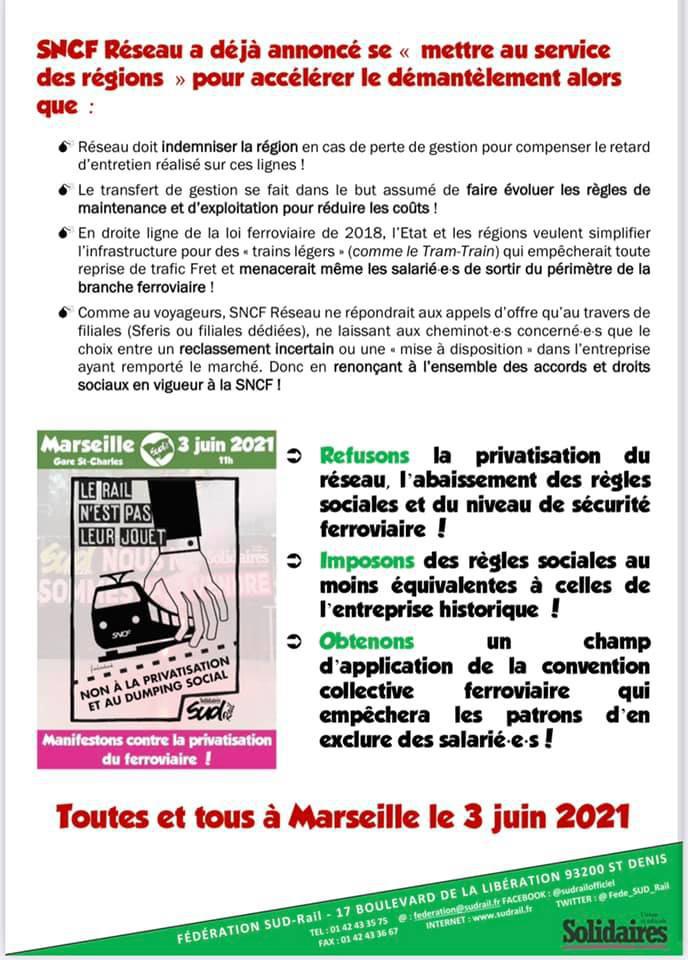 Mobilisons-nous pour nos droits et pour la sécurité ferroviaire ! Mobilisons-nous pour nos droits et pour la sécurité ferroviaire !