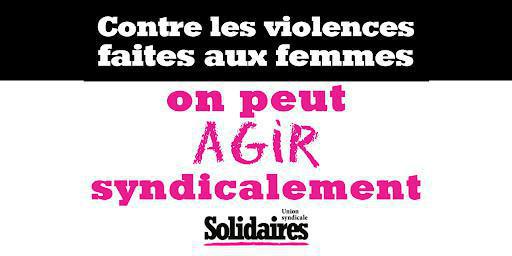 Agir contre les violences sexistes et sexuelles au travail