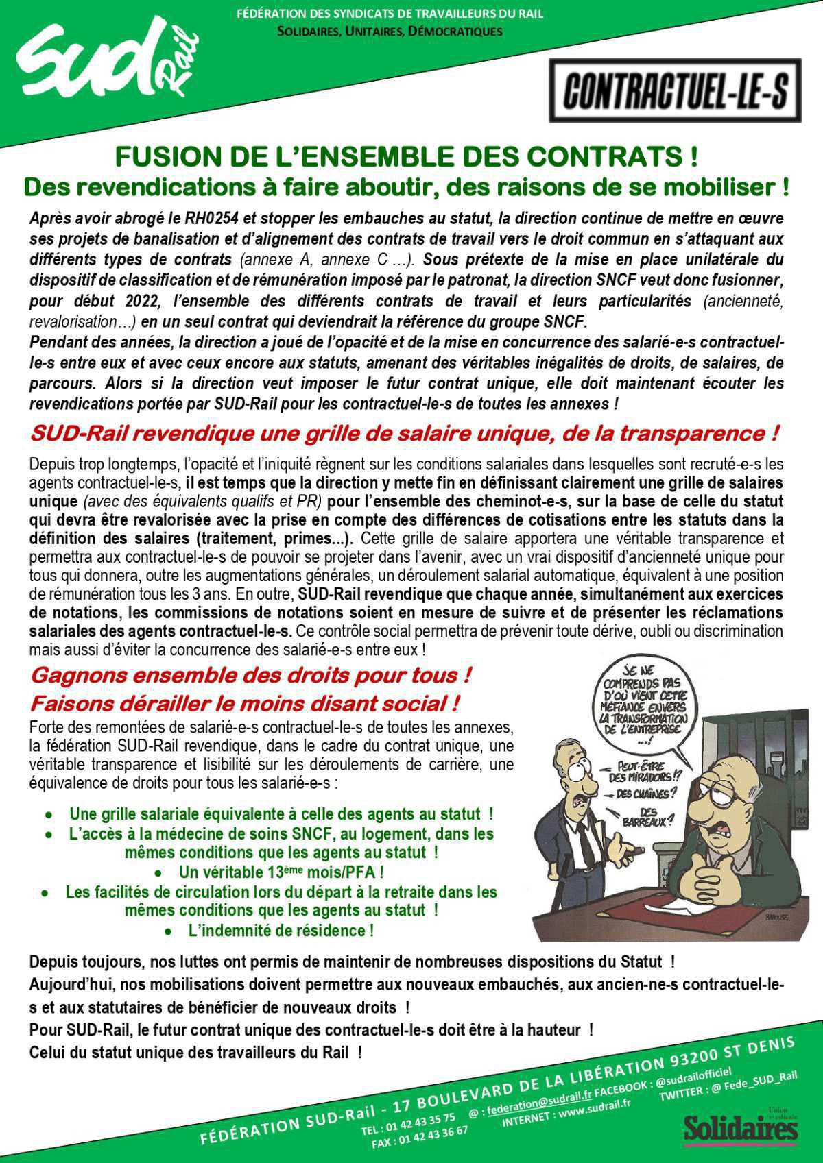Contractuel-les : Fusion de l'ensemble des contrats !