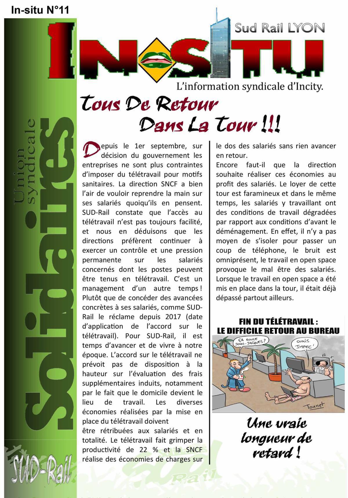 Tous de retour dans la tour !!