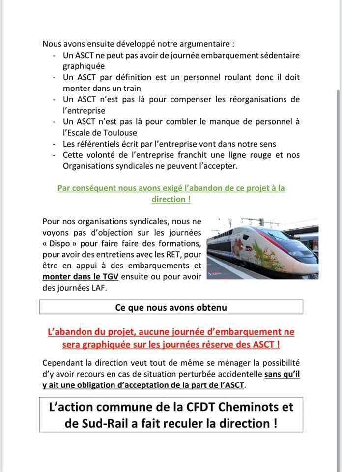 Embarquement TGV - Une clarification était nécessaire !