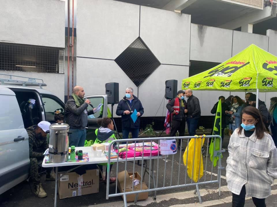 Mobilisation des agents commerciaux Lignes B & H