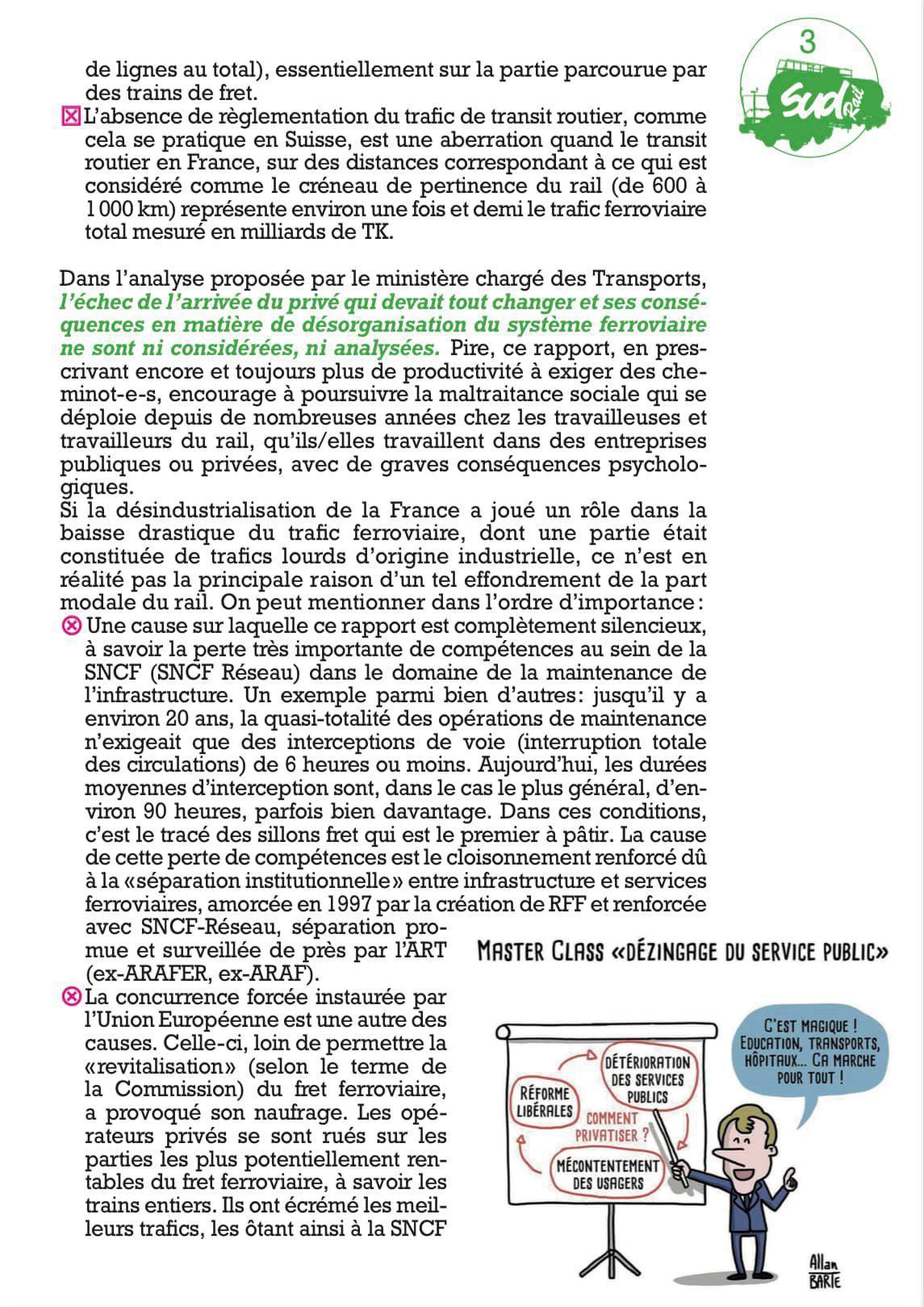 Contribution pour une vraie stratégie de développement du FRET Ferroviaire 