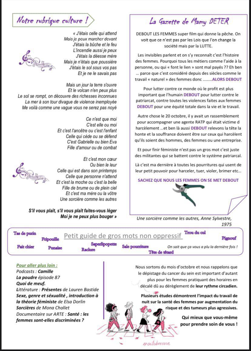 Note des lutteuses