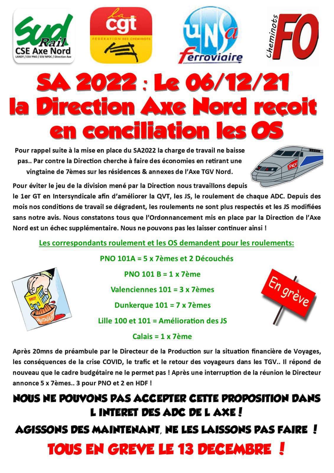 ADC TGV - SA 2022, toutes et tous en grève