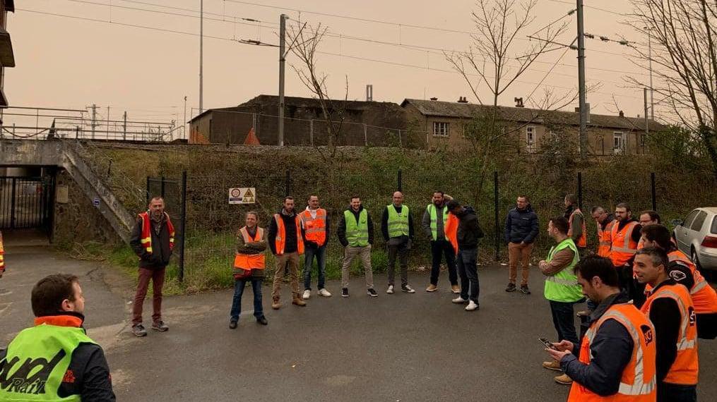 Grève PDL - Logistique Intérieur site TER de Nantes Blottereau