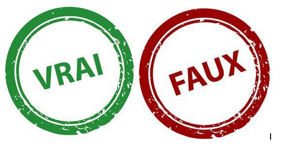 Classif/Rému - Vrai ou Faux ?? Classif/Rému - Vrai ou Faux ??