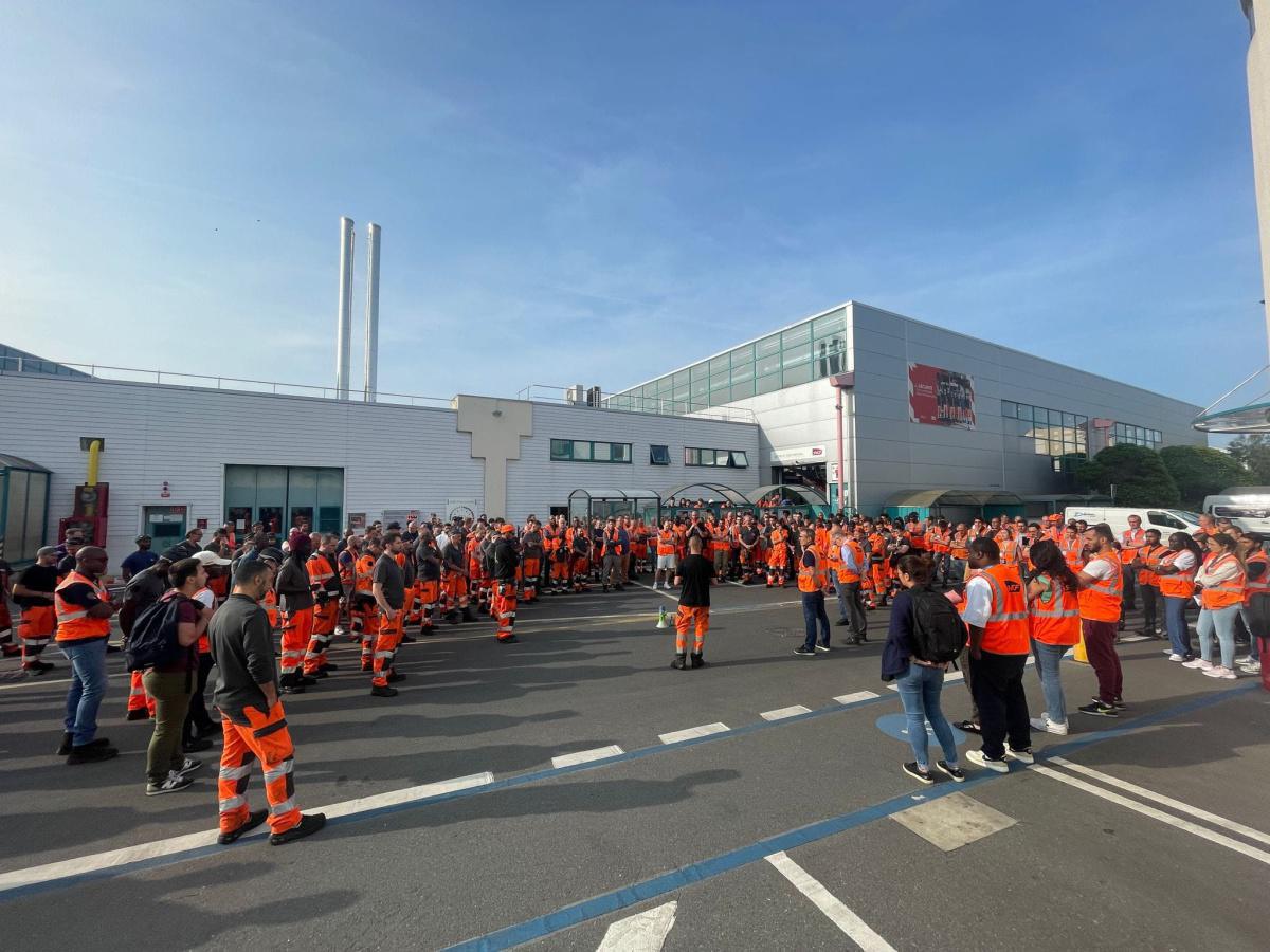 Débrayage Technicentres TGV