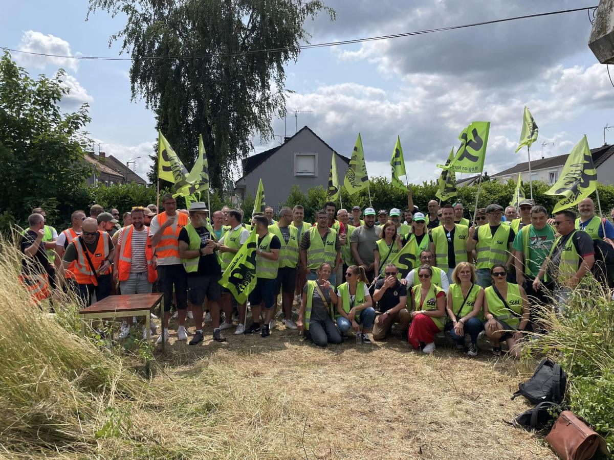 FRET - Mobilisation à Somain FRET - Mobilisation à Somain