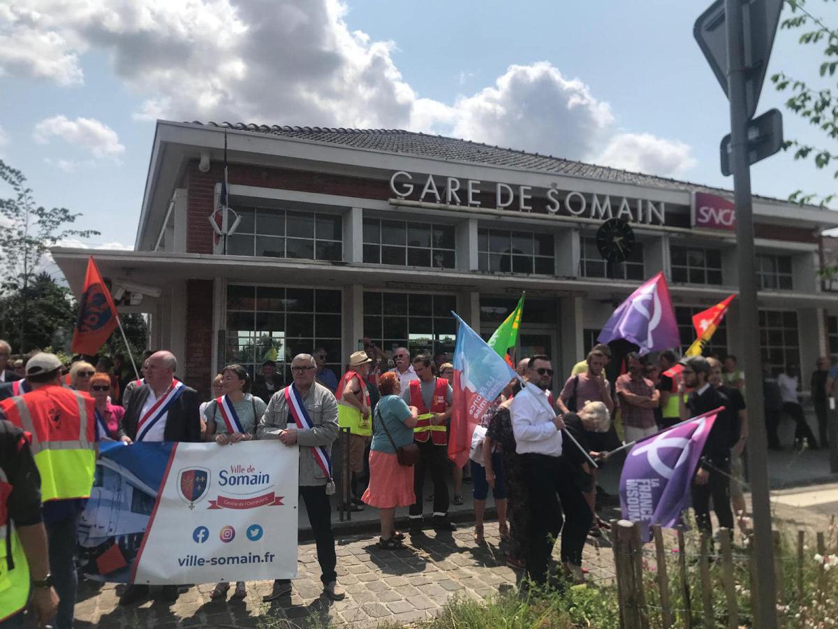 FRET - Mobilisation à Somain FRET - Mobilisation à Somain