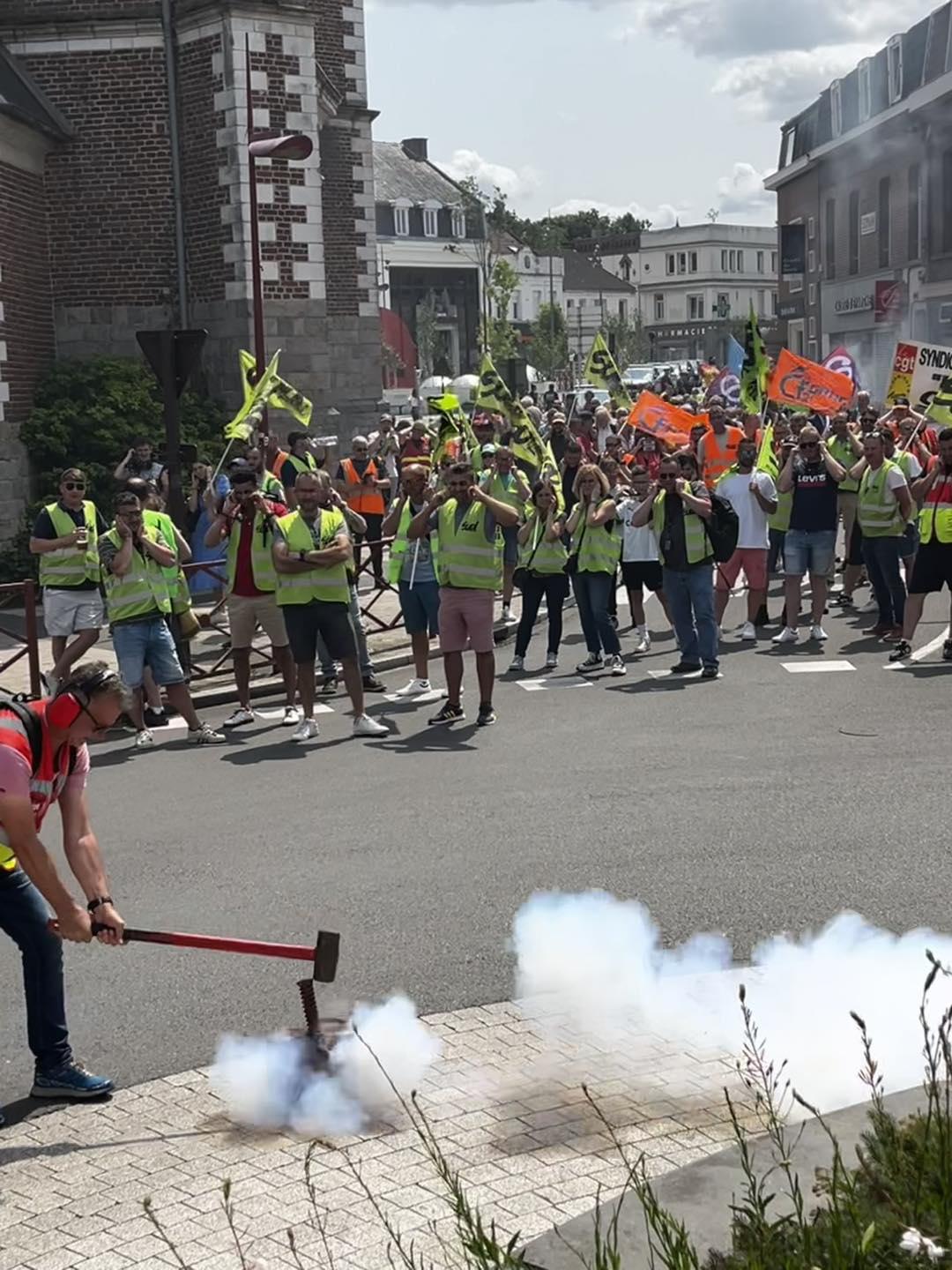 FRET - Mobilisation à Somain FRET - Mobilisation à Somain