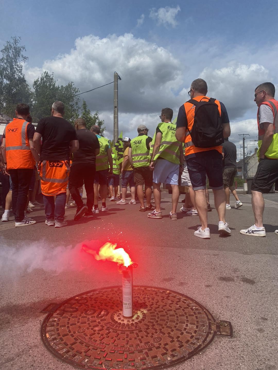 FRET - Mobilisation à Somain FRET - Mobilisation à Somain