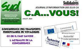 C.A ...Vous ! Convention Région TER : L’ouverture à la concurrence est en marche ! C.A ...Vous ! Convention Région TER : L’ouverture à la concurrence est en marche !