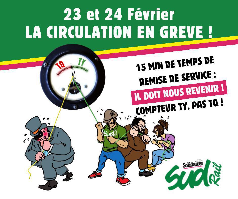 EIC tous en grève les 23 et 24 février EIC tous en grève les 23 et 24 février
