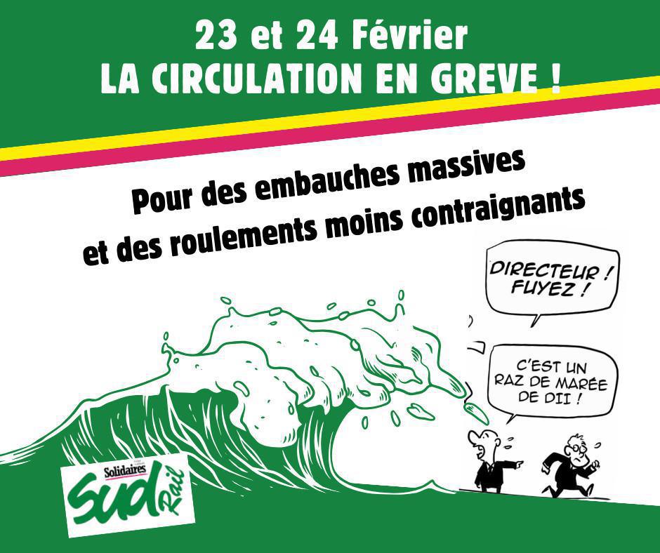EIC tous en grève les 23 et 24 février EIC tous en grève les 23 et 24 février