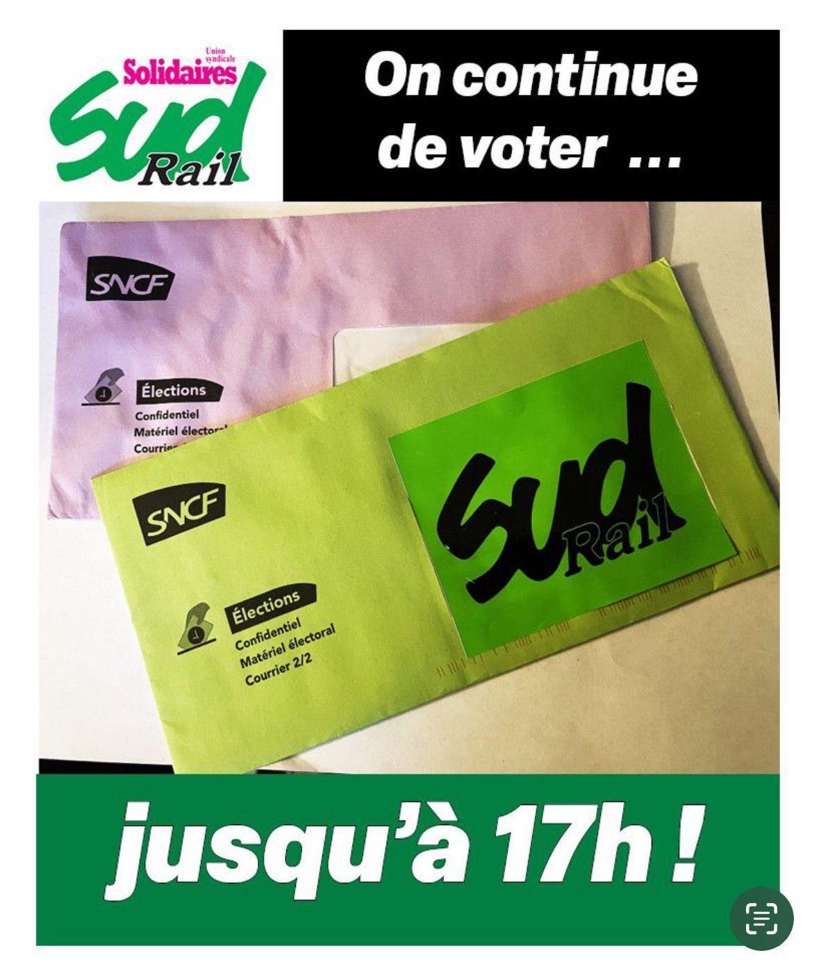 DERNIERE LIGNE DROITE POUR VOTER ET FAIRE VOTER SUD-RAIL DERNIERE LIGNE DROITE POUR VOTER ET FAIRE VOTER SUD-RAIL