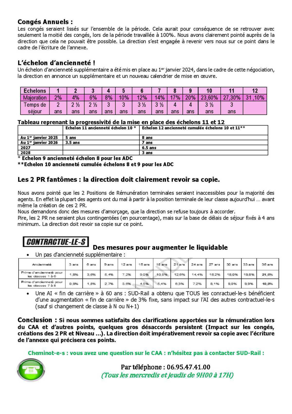 Cessation Anticipée d’Activité SUD-Rail décrypte pour vous les avancées de l’accord « fin de carrière »