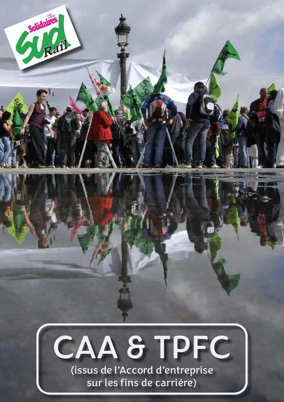 Livret SUD-Rail "CAA et TPFC" Livret SUD-Rail "CAA et TPFC"