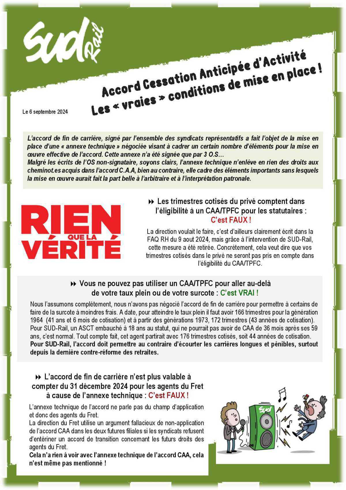 Accord de Cessation Anticipée d'Activité : les VRAIES conditions de mise en place ! Accord de Cessation Anticipée d'Activité : les VRAIES conditions de mise en place !