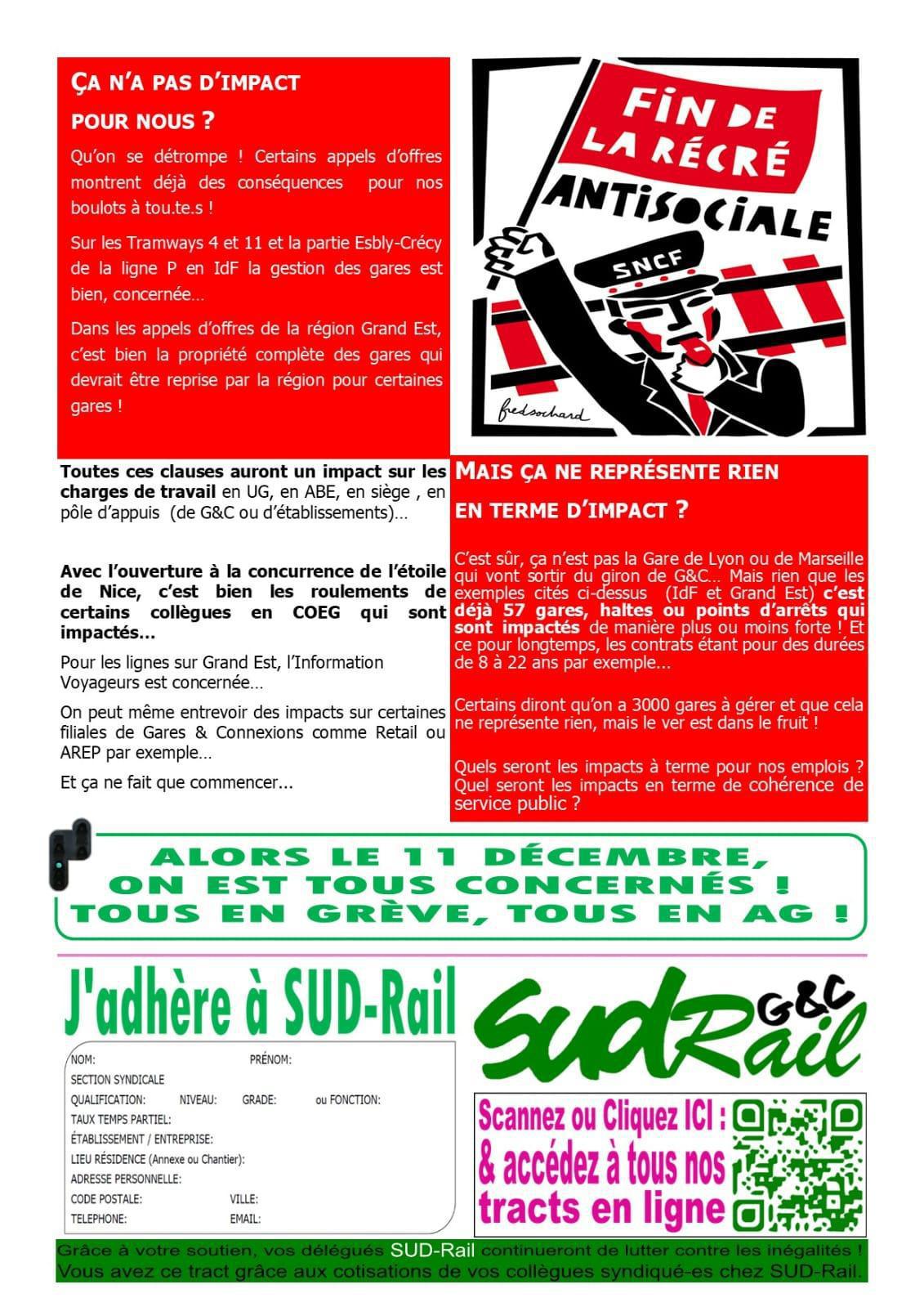 Gares et Connexions : On est pas concernés ? Gares et Connexions : On est pas concernés ?