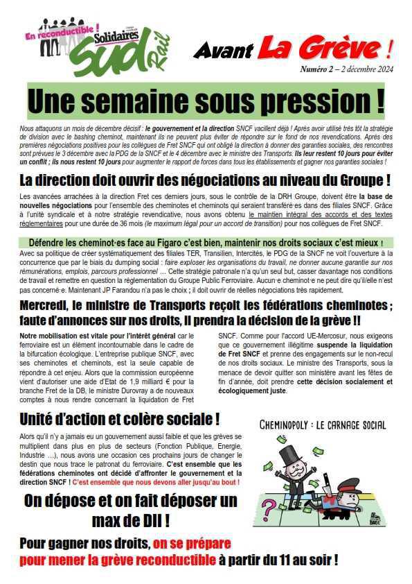Une semaine sous pression ! Une semaine sous pression !