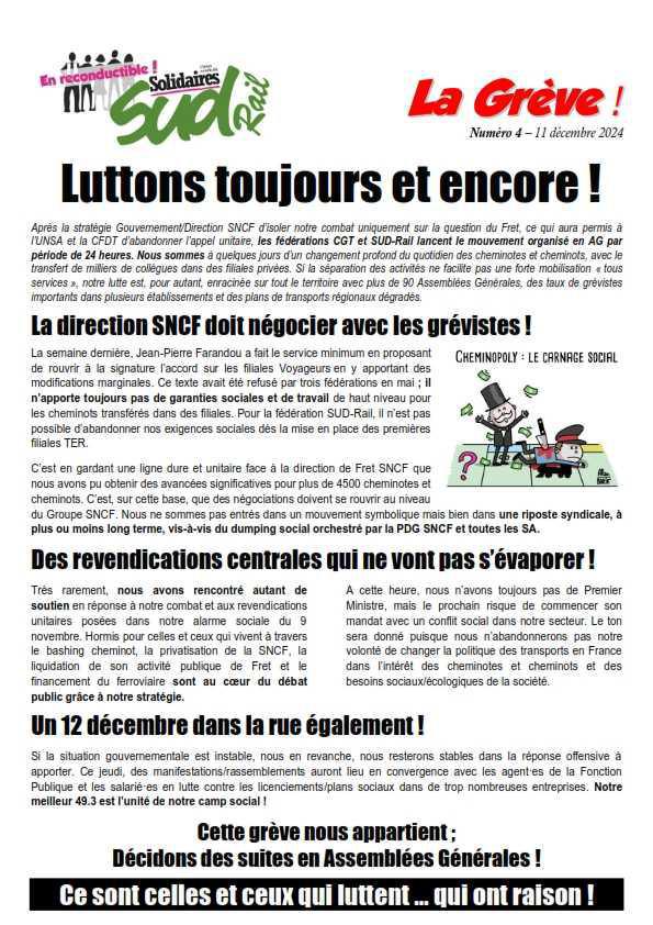 Luttons toujours et encore ! Luttons toujours et encore !