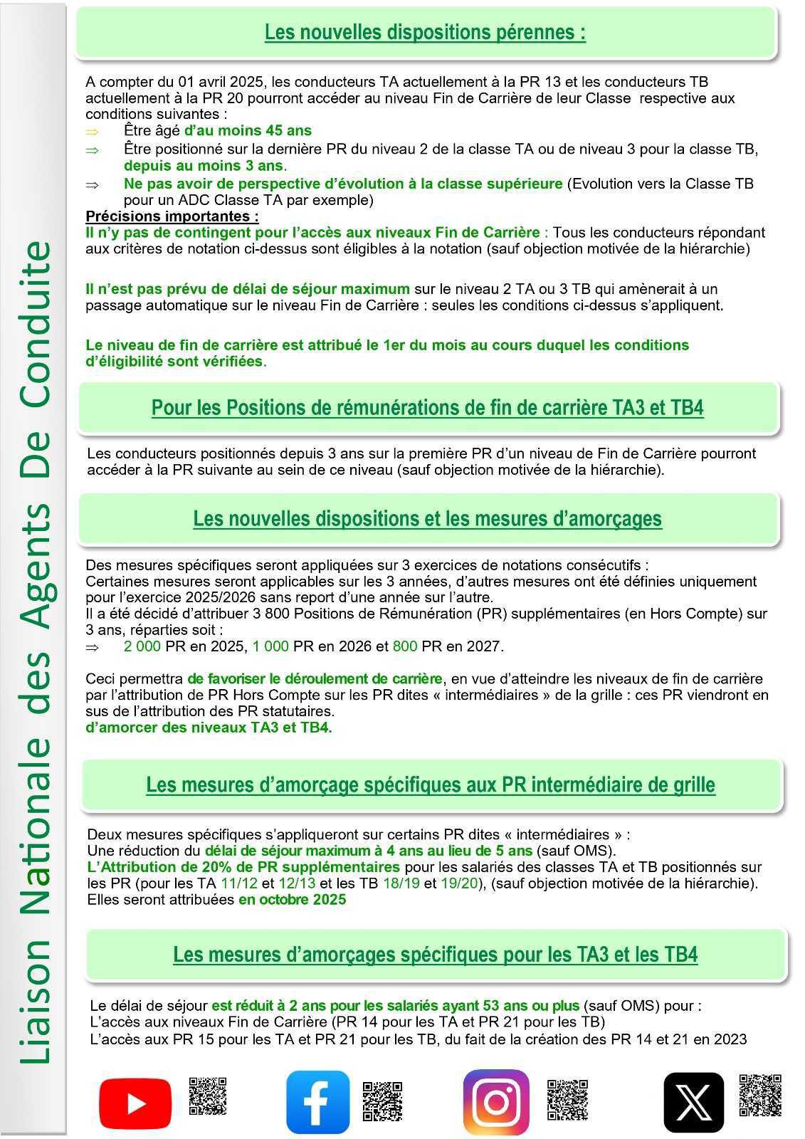 Omission sur les notations traction ! Omission sur les notations traction !