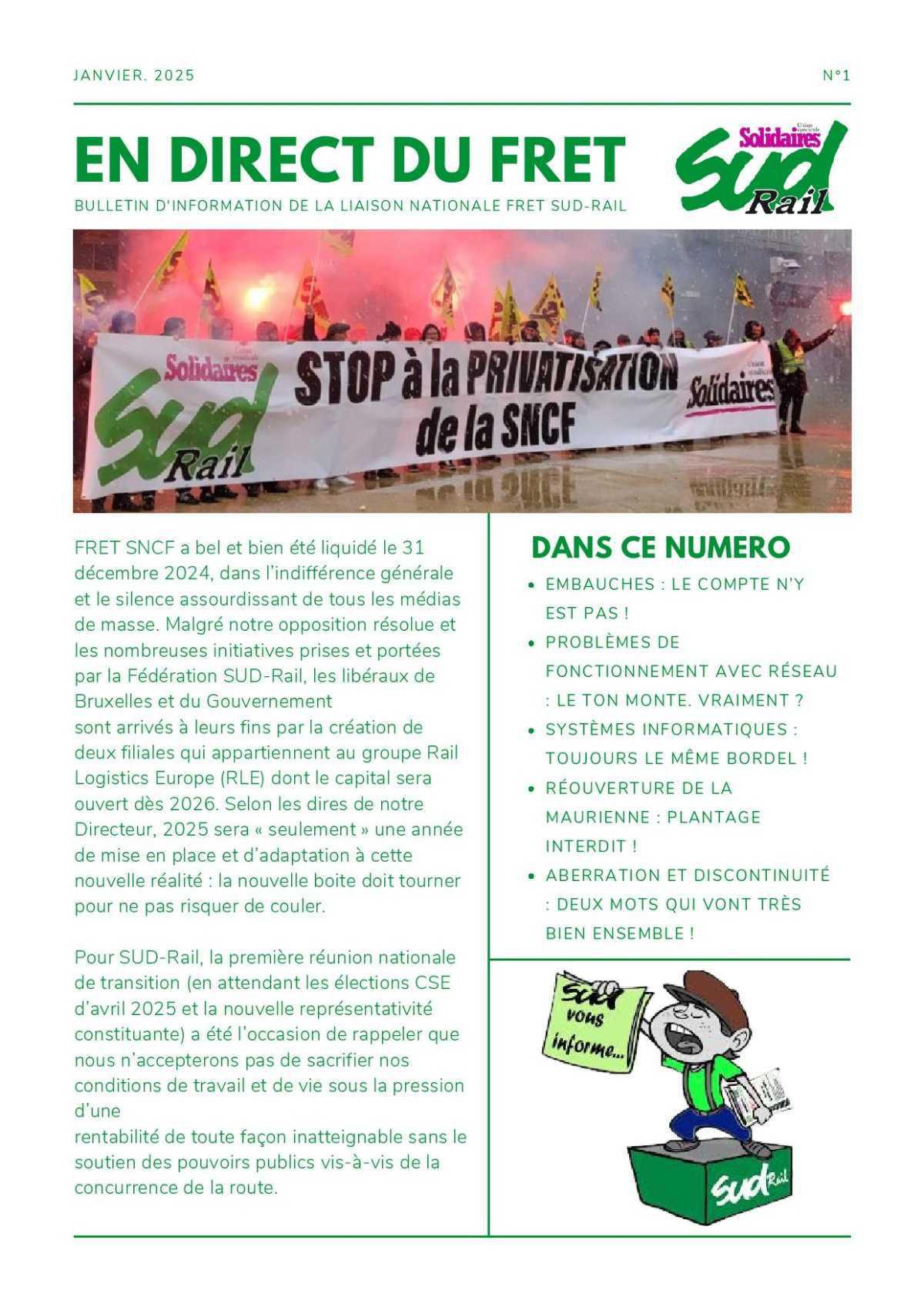 EN DIRECT DU FRET ! EN DIRECT DU FRET !