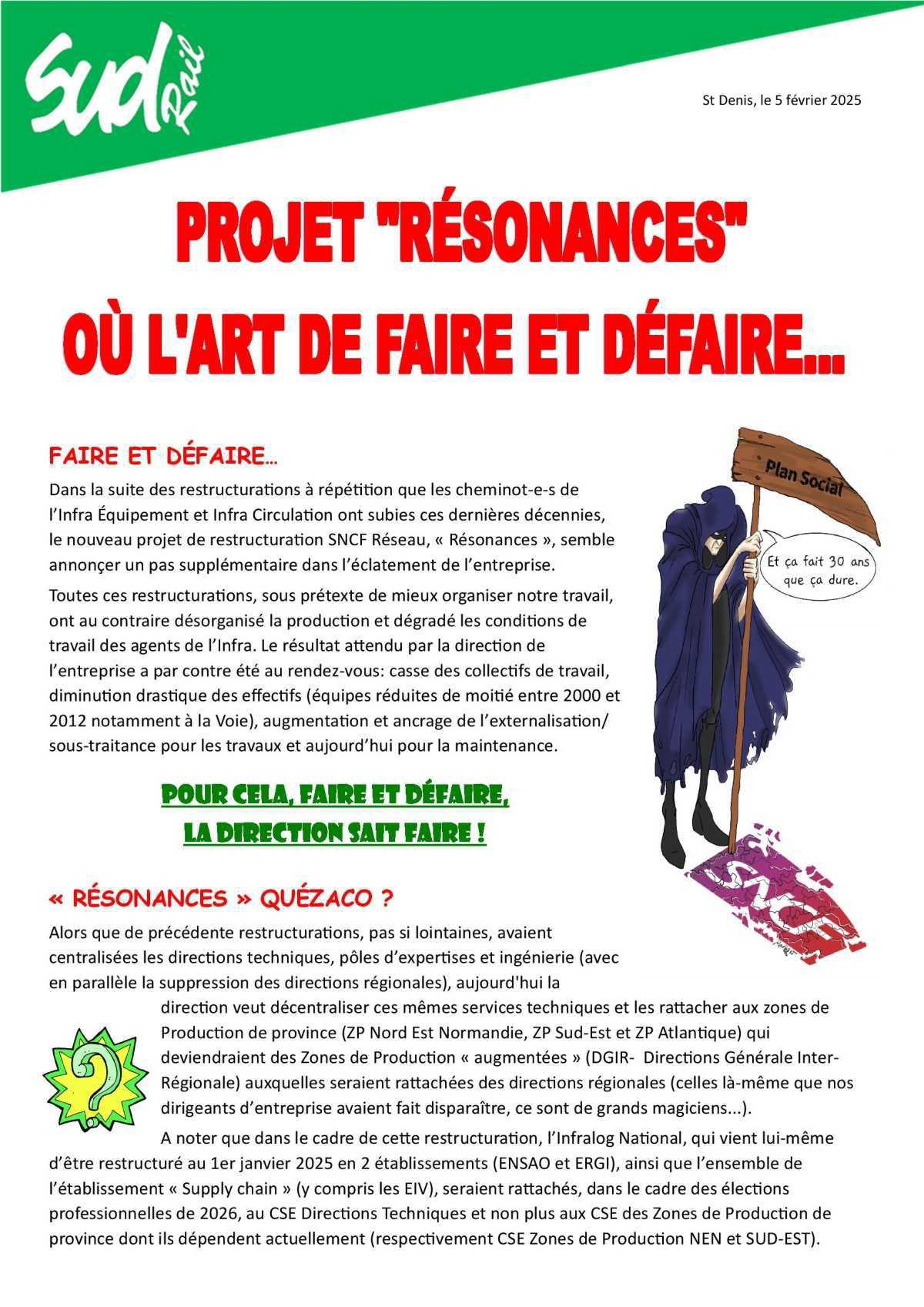 Projet Résonnances ou l'art de faire et de défaire