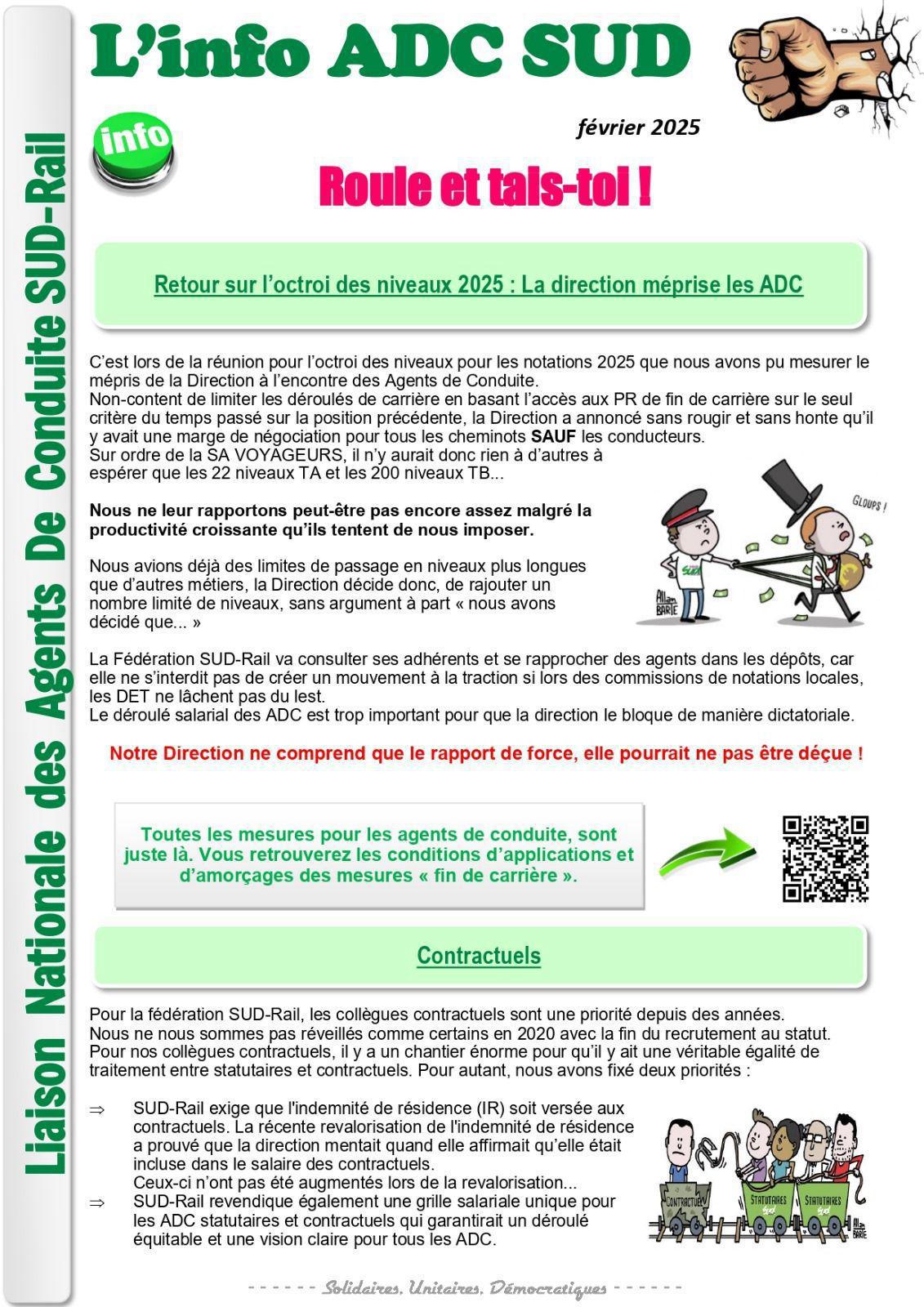 L’info ADC SUD :Roule et tais-toi ! L’info ADC SUD :Roule et tais-toi !