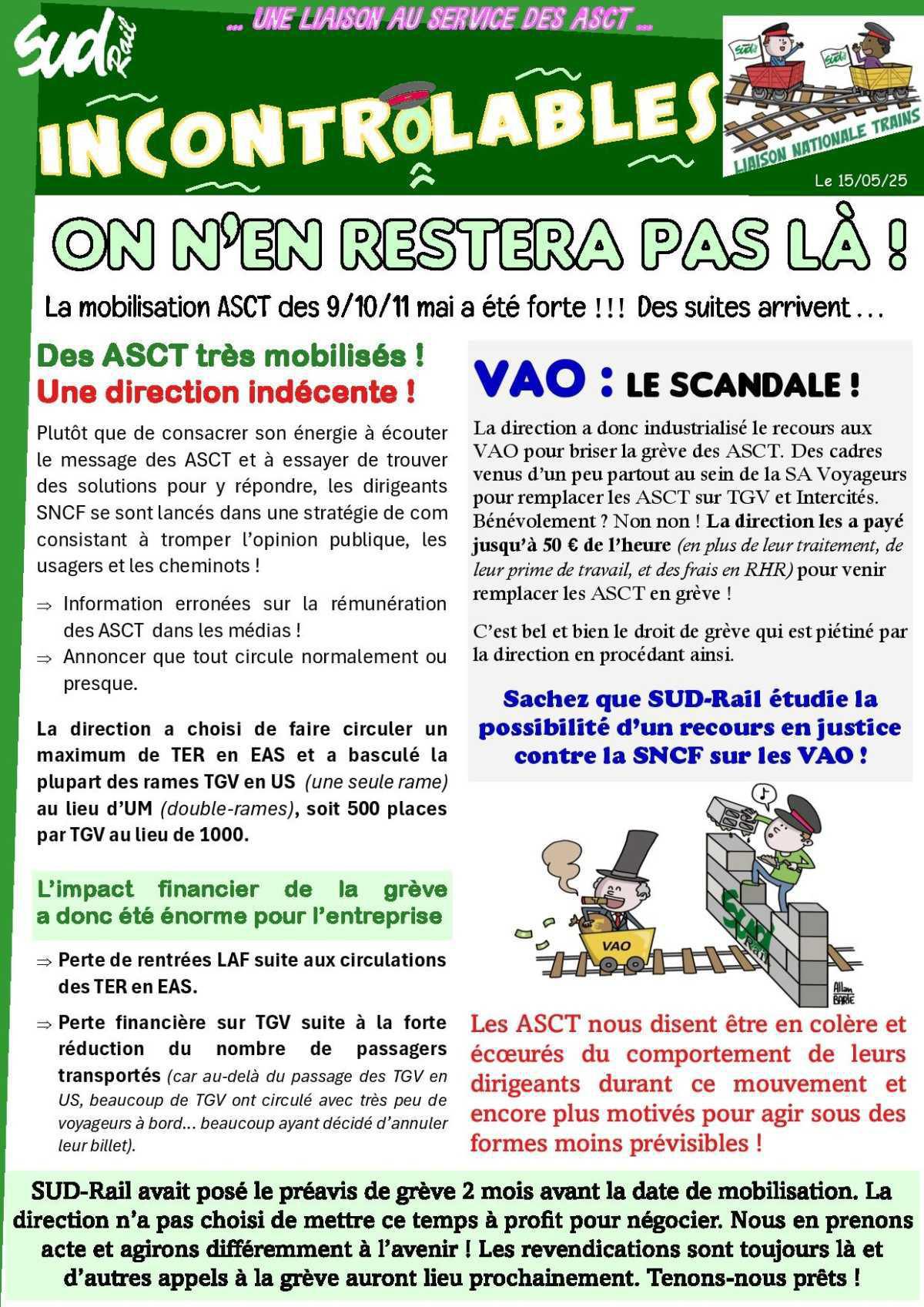 On n'en restera pas là ! On n'en restera pas là !