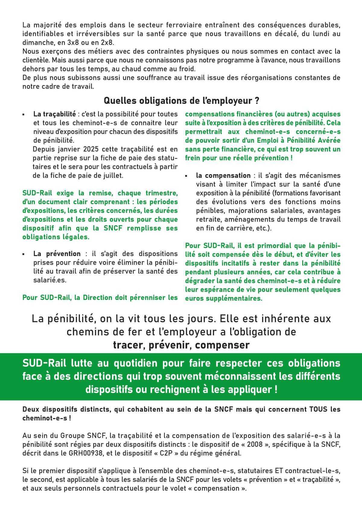 PÉNIBILITÉ ÉTAT DES LIEUX : C’EST PAS DU LUXE, C’EST UNE LUTTE !